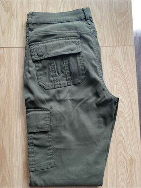 Prana Olive Utility Cargo Trousers